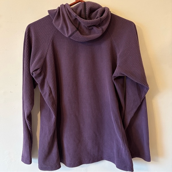 Melanzana Micro Grid Purple Hoodie - Women’s Medium - Picture 2 of 6